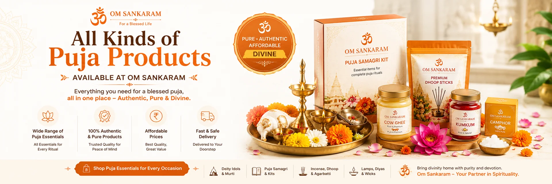 Store puja banner one