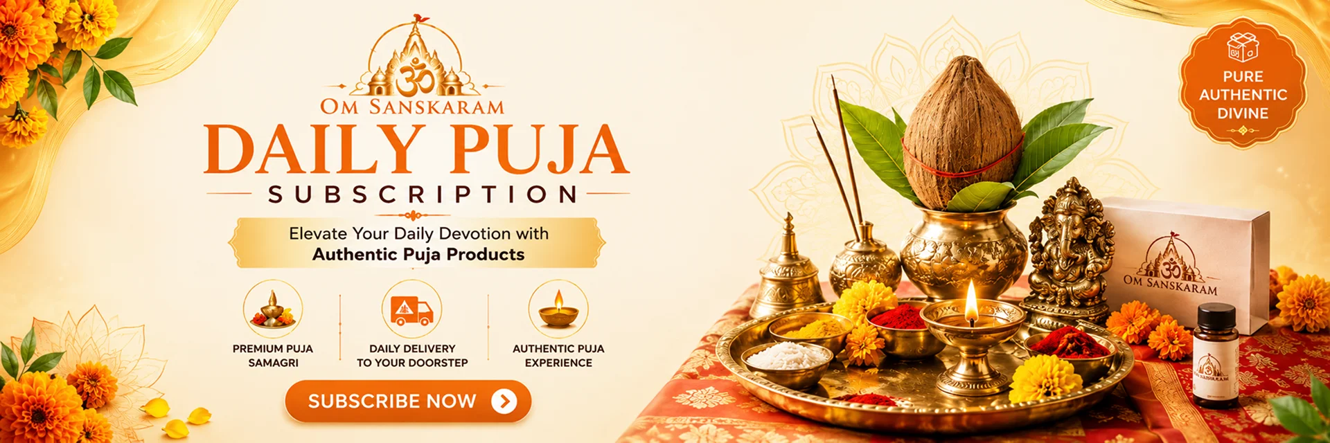 Daily subscription — sacred essentials delivered